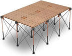 BORA Centipede CK12S 30 inch height Portable Work Stand, Includes 4 X-Cups, 4 Quick Clamps, Carry Bag, Portable Work Support Sawhorse, 4Ft x 6Ft, 30 inch work height, 4500lb weight capacity