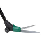 Long Handled Grass Shears – Ergonomic Lawn Edging Tool for Precise Trimming – Ideal for Edges, Flower Beds, and Lawn Maintenance – Sharp Blades & Adjustable Handle - Easy Rolling