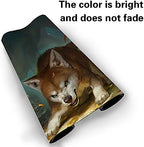 Board Game TCG Playmat Table Mats Games Size 60X35 cm Mousepad Compatible for MTG CCG RPG Trading Card Game (Ferocious PUP)