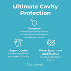 Oxyfresh Cavity Protection Fresh Mint Fluoride Toothpaste | Low Abrasion Anticavity Toothpaste for Sensitive Teeth & Gums – All-Day Fresh Breath (3-5 oz Tubes)