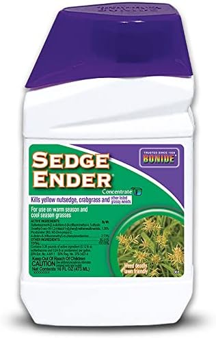 Bonide Sedge Ender, 16 oz Concentrated Weed Killer For Outdoors, Fast-Acting and Rainproof, Lawn Friendly Formula