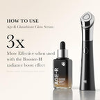 Medicube AGE-R Glutathione Glow Serum - Antioxidant & Elasticity Care Serum for 24Hr Pure Radiance, Korean Glass Glow Skin, Daily Use for Youthful Skin, Korean Skincare