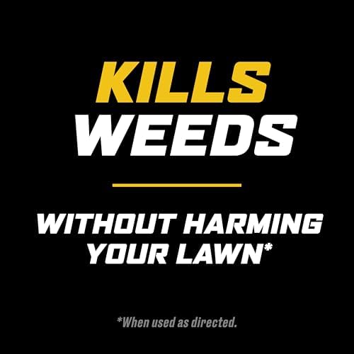 Ortho WeedClear Weed Killer for Lawns: Ready-To-Use, With Trigger Sprayer, Won't Harm Grass (When Used as Directed), Kills Dandelion & Clover, 1 gal., (Packaging may vary)