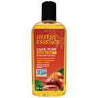 Desert Essence 100% Pure Jojoba Oil - Hair & Skin Oil - Suitable For All Skin Types - No Oily Residue May Help Prevent Flakiness - Makeup Remover - Aftershave Moisturizer (4 Fl Oz (Pack of 1))