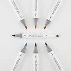 Artfinity Sketch Marker Sets - Set of 3 - Primary Red, Vibrant, Professional, Dye-Based Alcohol Markers for Artists, Drawing, Travel, & More
