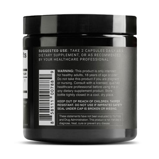 Ultra High Purity Resveratrol Capsules - 98% Trans-Resveratrol - Highly Purified and Highly Bioavailable - 180 Caps Reservatrol Supplement