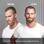 True Sons Hair Dye Foam for Men - Natural Look - Effortless, Multi-Use Dye Kit with Instant Color Booster Applicator, Ammonia-Free Formula For Sensitive Skin, Simpler Hair Dye(3 Bottles, Dirty Blonde)