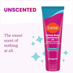 Lume Whole Body Deodorant Plus Sweat Control - Smooth Cream Tube - 72 Hour Odor And Sweat Control - Baking Soda Free, Skin Loving - 3.0 ounce (Pack of 2) (Unscented)