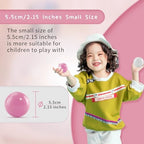 MoonxHome Ball Pit Balls for Toddlers, BPA Free Crush Proof Plastic Toy Balls for Ball Pit, Children's Pool Water Toys, Macaron Ocean Balls for Play Tent 2.15 Inch Pack of 100…