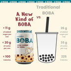 (Pack of 24) DaoHer Royal Assam Oat BOBA || No.1 Canned BOBA || Bubble Milk Tea Ready-To-Drink || Vegan