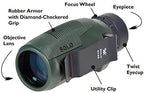Vortex Optics Solo Monocular 8x36 - Utility Clip, Adjustable Eyecup, Fully Multi-Coated Lenses, Rubber Armor, Non-Slip Grip, Fogproof, Waterproof - Unlimited, Unconditional Warranty