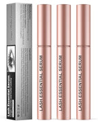 Eyelash Serum- Natural Comestic Eyelash Serum for Longer, Thicker Lashes & Brows, Boost Lash Serum Vegan & Cruelty-Free-Niacinamide, Centella Asiatica Leaf Extract(15 mLPink)