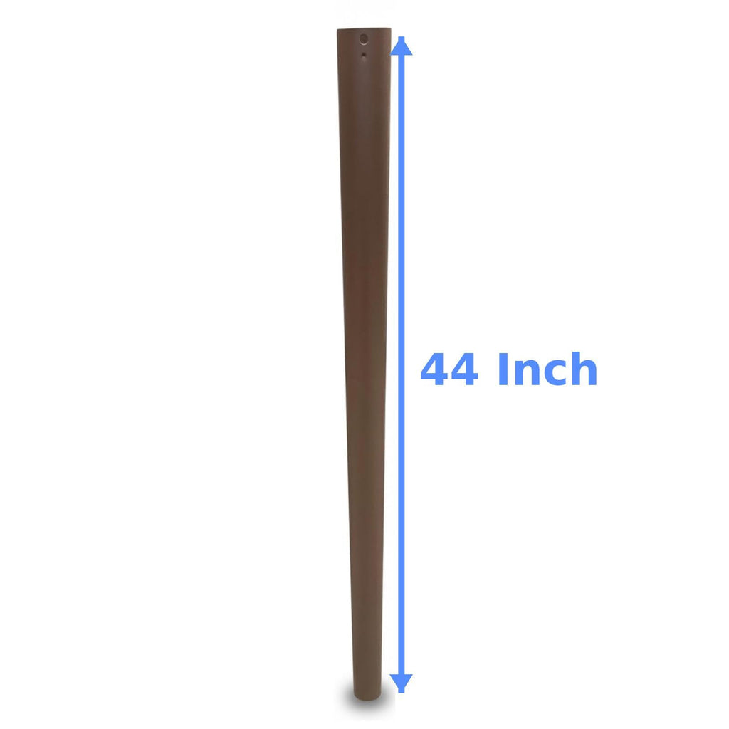 Replacement Vertical Pool Leg, Brown Oval Frame Support Bar for Coleman Power Steel 18ft x 48in Above Ground Swimming Pool (Fits 2022+ Models)