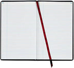 Adams Record Ledger, Hard Bound Textured Cover, 7.5 x 12.25 Inches, 150 Acid Free Pages, Navy (ARB712R1M)