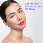 Wonderskin Wonder Blading Lip Stain Peel Off and Reveal Kit - Long Lasting, Waterproof Pink Lip Tint, Transfer Proof Natural Makeup Stain Kit (Crush)
