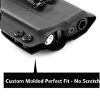 kydex IWB Holster for Taurus G2C G3C Toro with Olight PL-Mini 2 Valkyrie 600 Lumens Tactical Flashlight Red Dot Optics RMR Cut PT111 PT140 Concealed Carry