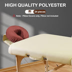 Macarrie 24 Pcs Face Cradle Covers for Massage Table Microfiber Reusable Soft Thicker Massage Table Head Rest Covers Bulk Oil Proof Headrest Cradle Sheets for Spa Beauty Salons(Brown)
