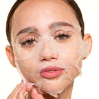 Pacifica Vegan Collagen Hydrate & Plump Face Mask 4-Pack – Hydrating & Plumping Peptide-Infused Sheet Mask for Dewy Skin, with Vegan Collagen, Cucumber & Aloe, Clean Beauty Skincare