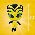 Miraculous Ladybug Super Soft Stuffed Toy with Resin Eyes, High Glitter and Gloss, and Detailed Stitching Finishes