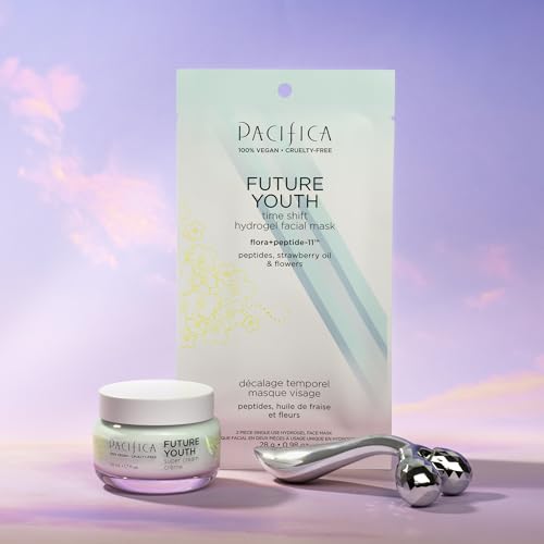 Pacifica Future Youth Super Cream – Daily Anti-Aging Moisturizer for All Skin Types, Lightweight Hydration with Advanced Peptides & Antioxidants, Improves Firmness & Elasticity, Vegan & Clean Beauty