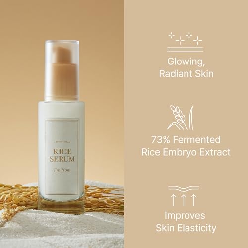 I'm From Rice Serum and Toner Miniature Set - Korean Rice Extract for Glowing, Radiant Skin