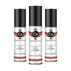 CA Perfume Impression of T. Ford Last Cherry For General Usage Replica Fragrance Body Oil Dupes Alcohol-Free Essential Aromatherapy Sample Travel Size Concentrated Long Lasting Roll-On 0.3 Fl Oz-X3