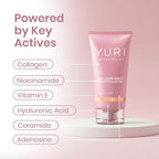 YURI Collagen Overnight Wrapping Peel Off Face Mask, Overnight Collagen Face Mask Easy Peel Off Facial Mask Skin Care Night Mask, Reduce Fine Lines & Dullness, Anti-Aging Skin Car