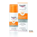 Eucerin Protector solar facial anti edad con ácido hialurónico FPS 50+, Sun, 50 ml