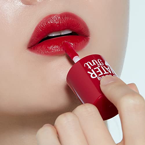 ETUDE Dear Darling Water Tint Cherry Ade 2 Set (21AD) | Vivid Color Lip Stain with Moisturizing Weightless & Non-sticky Finish Lip Stain | Smudge-proof & Lightweight Lip Tint | K-beauty