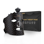 Red Light Therapy Mask for Face, 7 Colors LED Face Mask Light Therapy At Home, Led Face Mask Light Therapy, Black