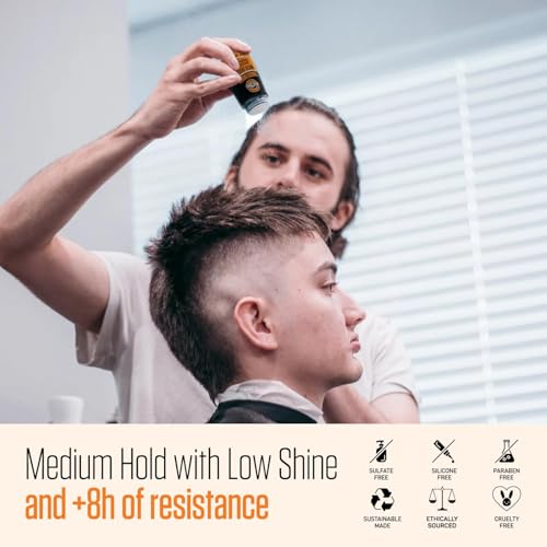 Hair Styling Texture Powder - Medium Hold & Matte Finish - Volumizer with Niacinamide and Saw Palmetto - Styling Powder for All Hair Types - 2 Pack