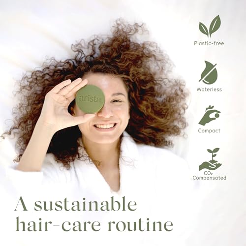 Arista Anti-Dandruff Shampoo Bar | Sulfate-Free, with Leaf Powder, Arnica & Tea Tree | Vegan Solid Shampoo Bar