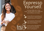 trücup Low Acid Coffee, Light Roast Whole Bean Coffee 80 Oz, Natural Water&Steam Process (60% Less Acid), Smooth Flavor, Stomach-Friendly Rich in Antioxidants