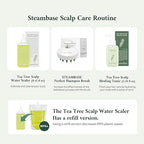 Tea Tree Scalp Water Scaler | Scalp Exfoliator for Itchy Dry Flaky Scalp, Buildup Remover, Treatment for Excess Sebum Oily Greasy Hair | Korean Hair Care Products, Refill 16.9 fl oz
