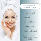 Soothing Cream 345 | Daily Facial Moisturizer | Acne Relief & Soothing Care | With Niacinamide & Panthenol for Repair & Hydration | Vegan Skincare for All Skin Types | 1.7 Fl Oz