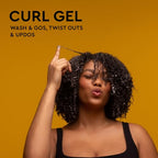 PATTERN Beauty by Tracee Ellis Ross Curl Gel, 3 Fl Oz, Travel Size, Best for Curlies, Coilies and Tight-Textured, 3a to 4c