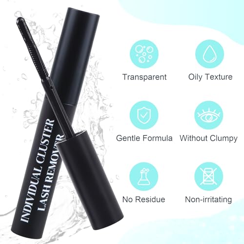 DF Fairy Lash Clusters Kit 140Pcs 8-18mm Lash Clusters Manga Lashes DIY Eyelash Extension Kit with Wispy Cluster Lashes Spike Lashes with 0.05mm Ultra-Thin Invisible Lash Band