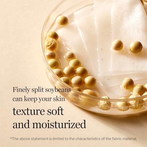 mixsoon Toner Pads Natural Ingredient extracts, Alcohol Free with Moisturizing for Sensitive Skin, Smooth Pads, Korean Glass Skincare