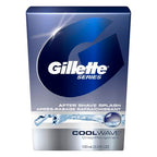 Gillette Series Cool Wave After Shave Lotion for Men, 3.3 fl oz