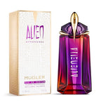 Mugler - Alien Hypersense - Eau de Parfum - Womens Perfume - Floral Woody Scent - Refillable - With Green Mandarin, Pear Accord, Jasmine, & Cashmere - 0.33 Fl Oz