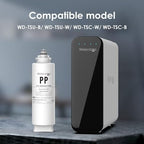 Waterdrop TSPP Under Sink Sediment Water Filter, Replacement TSU-W 3-Stage Ultra-Filtration Under Sink Water Filter System, 2 Pack