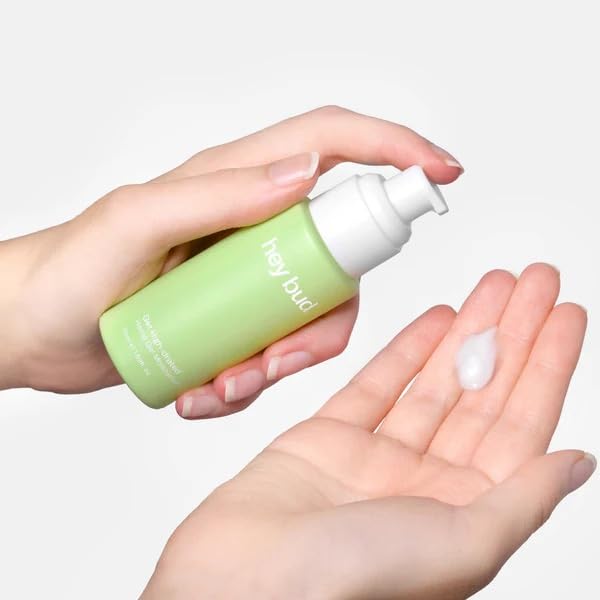 Hey Bud Skincare Get High-Drated, Hemp Gel Moisturizer, Deeply Hydrates Skin, Vegan and Cruelty Free (1.76 fl oz.)