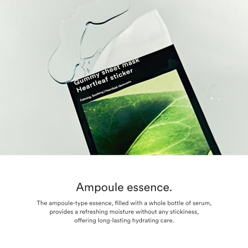 Abib Gummy Sheet Mask 10 Sheets Heartleaf (Soothing)