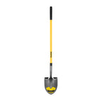 Truper Tru Pro Round-Point Shovel, 48-Inch Fiberglass Handle with 9-Inch Grip, Heavy-Duty Professional Digging & Gardening Shovel (Model PRL-F / 31198)