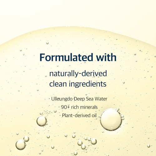 ROUND LAB 1025 Dokdo Cleansing Oil 200ml + 1025 Dokdo Cleanser 150ml, double cleansing, deep pore cleansing, for sensitive, pore-clogged skin