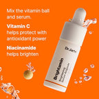 Dr.Jart+ Brightamin Brightening Serum For Visible Fine Lines with Vitamin C and Niacinamide | Korean Skin Care, 0.27 Fl Oz