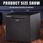 hizgo Adult Piggy Bank- Piggy Bank for Adults Must Break to Open -Stainless Steel Money Box-Metal Saving Box (5.9 inch)