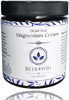 BETR4YOU Official | Dead Sea Magnesium Cream | 4 Oz. Magnesium Lotion | TikTok Star Shop Seller