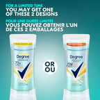 Degree Advanced Antiperspirant Deodorant Stick for 72H Sweat & Odour Protection, Fresh Energy, with MotionSense Technology, 74g