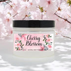 Cherry Blossom Scented Body Powder for Men & Women, Perfume Dusting Powder, Bath Powder with Fragrance & Essential Oils, Talc Free 8oz Container, Made in USA